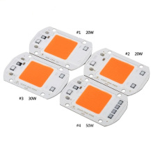 Inteligente IC Hidroponia DIY Crescer Luz Para Planta AC220V 110 V 20 W 30 W 50 W Sem Motor COB LED Full Spectrum LEVOU Luz Crescer Chip